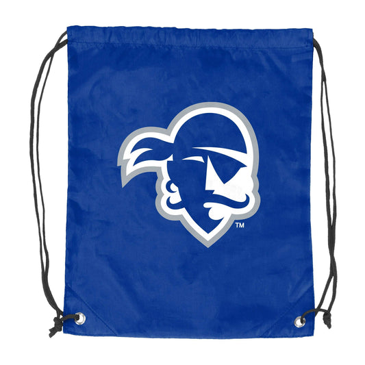 Seton Hall Royal Cruise Backsack f/ Primary Logo - Logo Brands - Flyclothing LLC