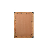 44" Brown Solid Wood Live Edge Framed Accent Mirror - Homeroots - Flyclothing LLC