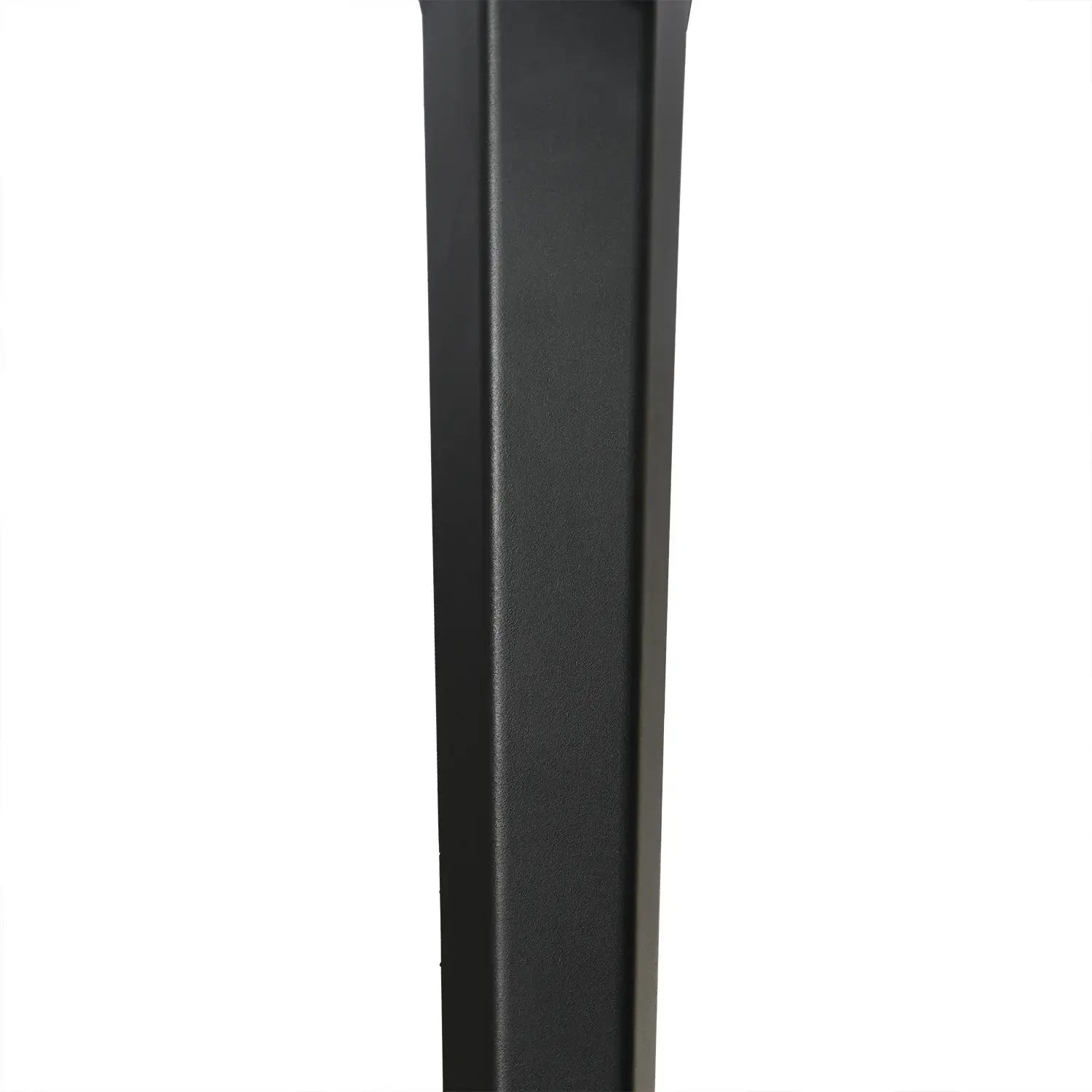 63" Dark Brown and Black Wood and Steel Dining Table - Homeroots - Flyclothing LLC