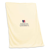 American University Screened Sweatshirt Blanket - Logo Brands - Flyclothing LLC