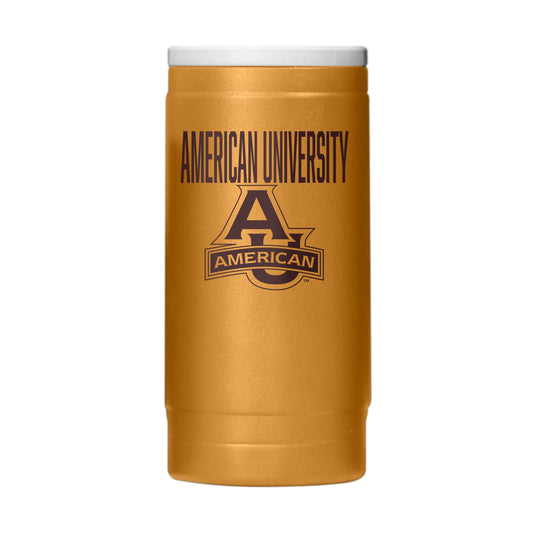 American University 12oz Oak Huddle Powdercoat SlimCan Coolie - Logo Brands - Flyclothing LLC