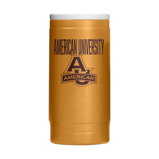 American University 12oz Oak Huddle Powdercoat SlimCan Coolie - Logo Brands - Flyclothing LLC