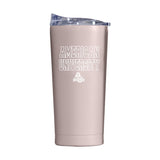 American University 20oz Dusk Stencil Powder Coat Tumbler - Logo Brands - Flyclothing LLC