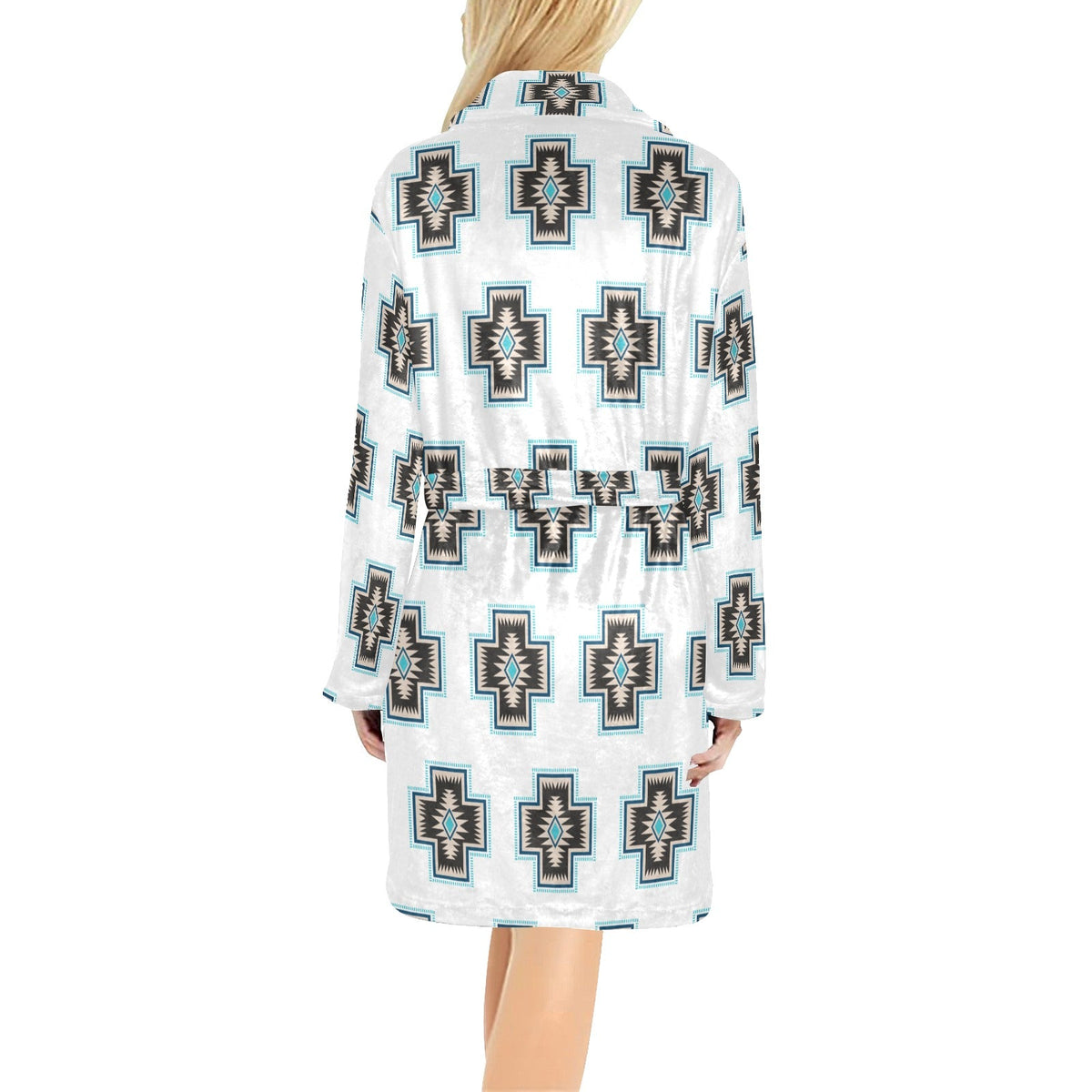Baha Ranch Southwestern Cross Women's Western Bath Robe