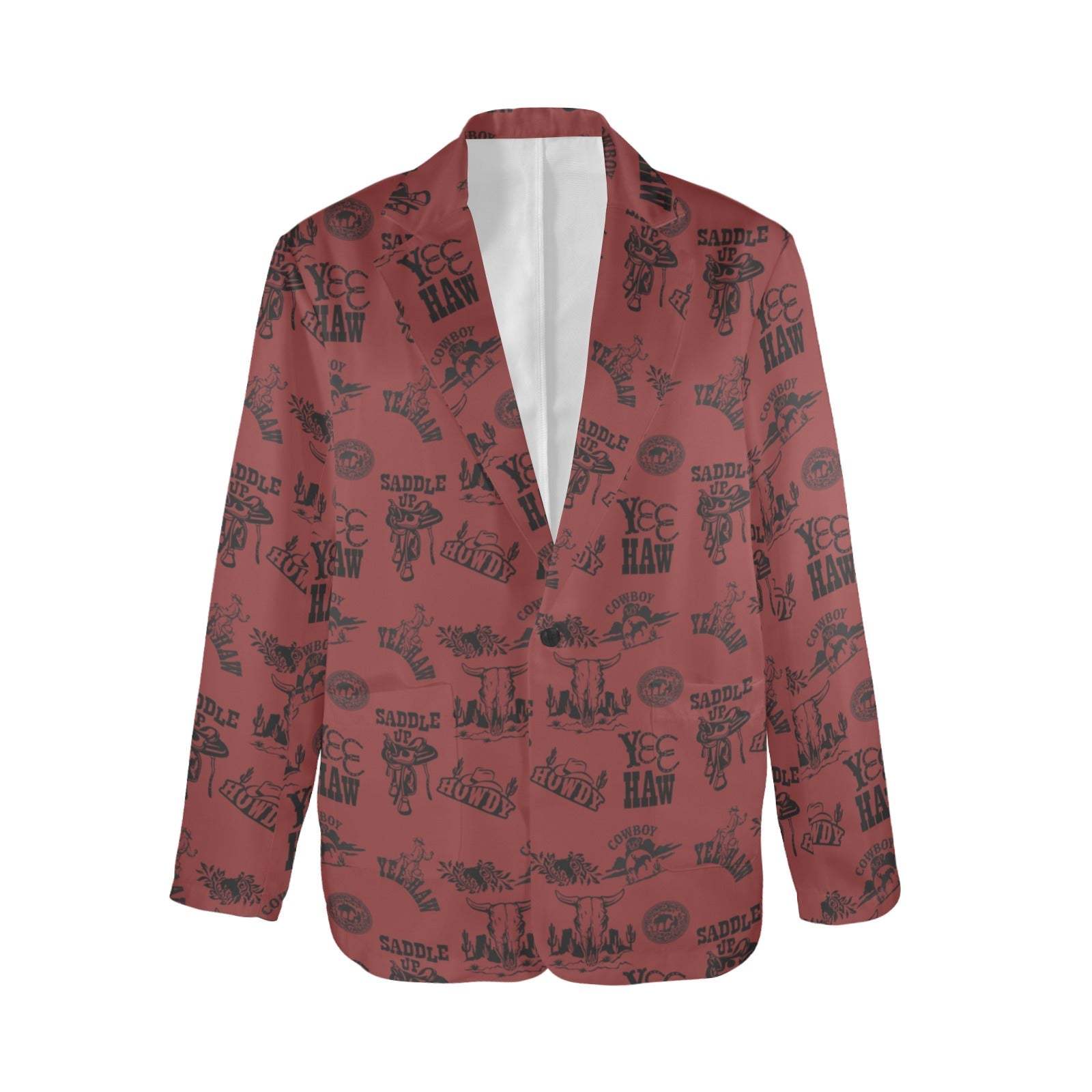 Baha Ranch Burgandy Cowboy Women's Western Blazer - Baha Ranch Western Wear - Flyclothing LLC