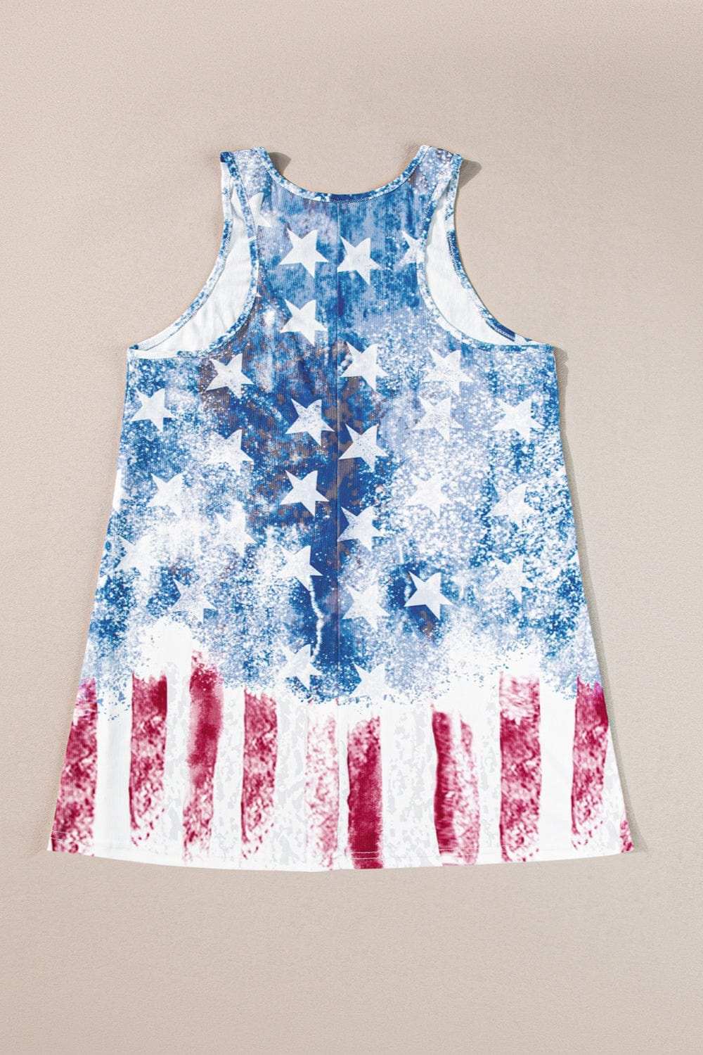 US Flag Scoop Neck Tank - Trendsi - Flyclothing LLC