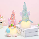 Easter Sequin Pointed Hat Faceless Gnome - Trendsi - Flyclothing LLC