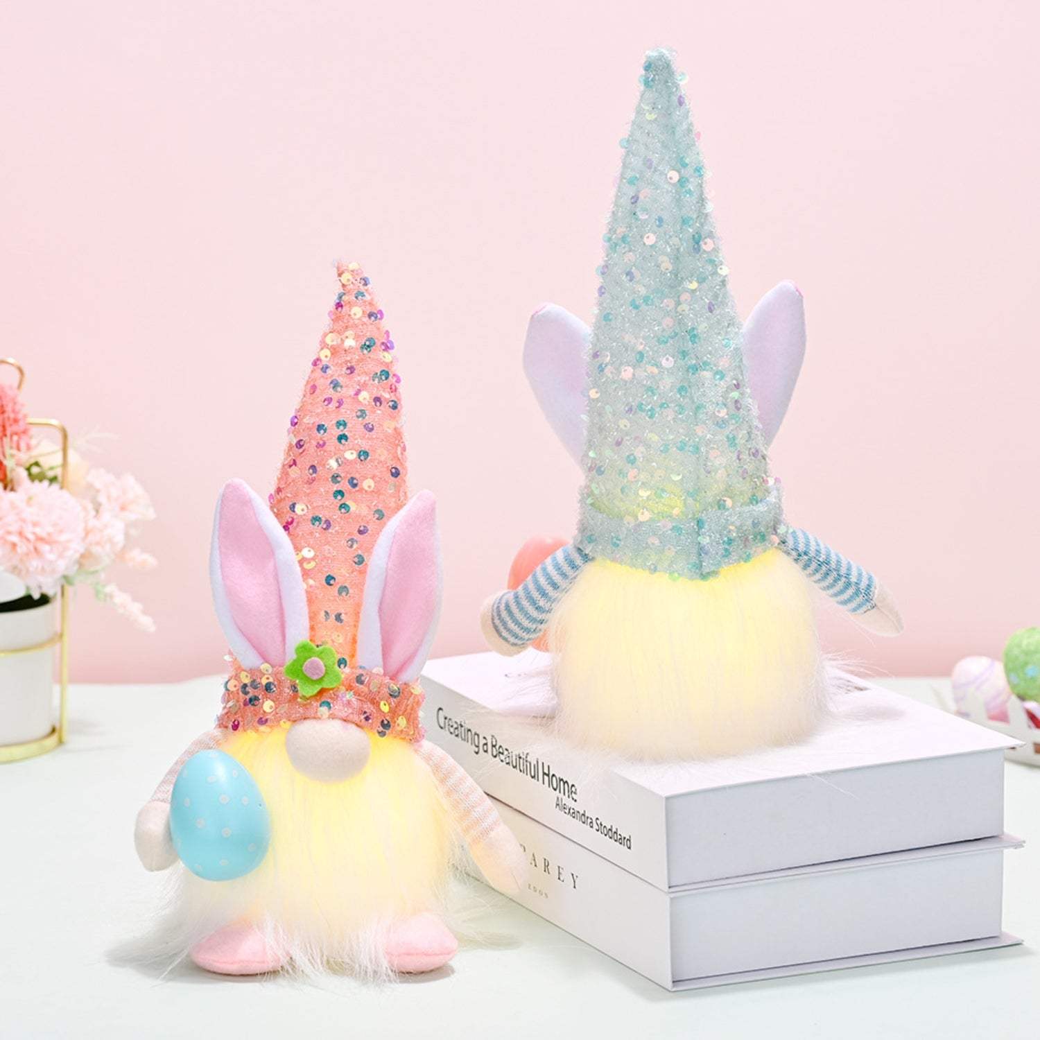 Easter Sequin Pointed Hat Faceless Gnome - Trendsi - Flyclothing LLC