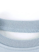 Children's Flower Applique Round Neck Sweatshirt - Trendsi - Flyclothing LLC