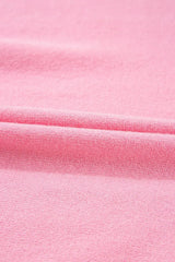 Bow Back Round Neck Short Sleeve Knit Top - Trendsi - Flyclothing LLC
