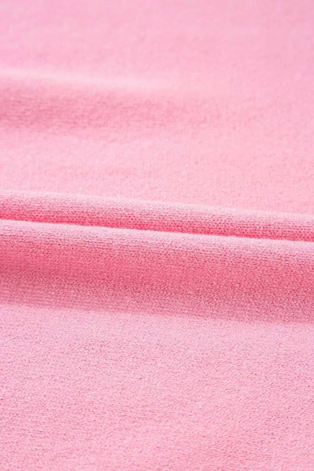 Bow Back Round Neck Short Sleeve Knit Top - Trendsi - Flyclothing LLC