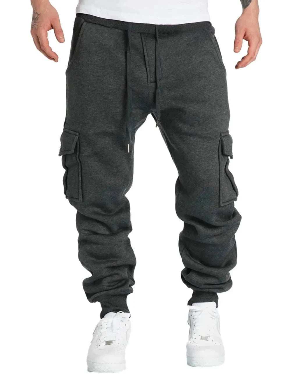 Men's Drawstring Pants with Pockets - Trendsi - Flyclothing LLC