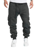 Men's Drawstring Pants with Pockets - Trendsi