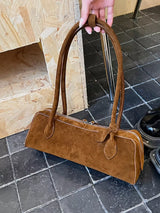 Solid Color Shoulder Bag - Trendsi - Flyclothing LLC