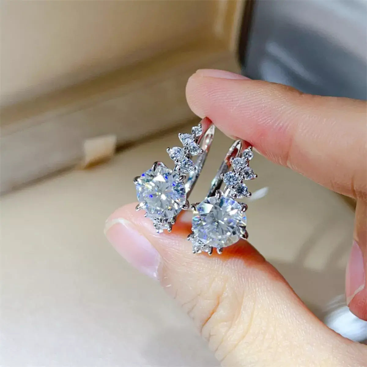 3 Carat Moissanite 925 Sterling Silver Ring - Trendsi - Flyclothing LLC