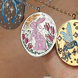 Stainless Steel Pendant Necklace - Trendsi - Flyclothing LLC