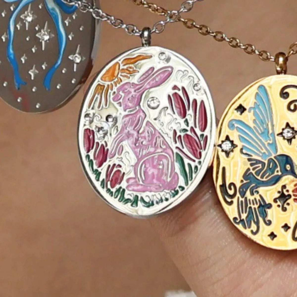 Stainless Steel Pendant Necklace - Trendsi - Flyclothing LLC