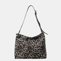 Leopard Adjustable Strap Tote Bag - Trendsi