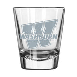 Washburn 2oz Frost Shot Glass - Logo Brands - Flyclothing LLC