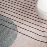 4' X 6' Beige Brown and Green Abstract Area Rug - Homeroots - Flyclothing LLC