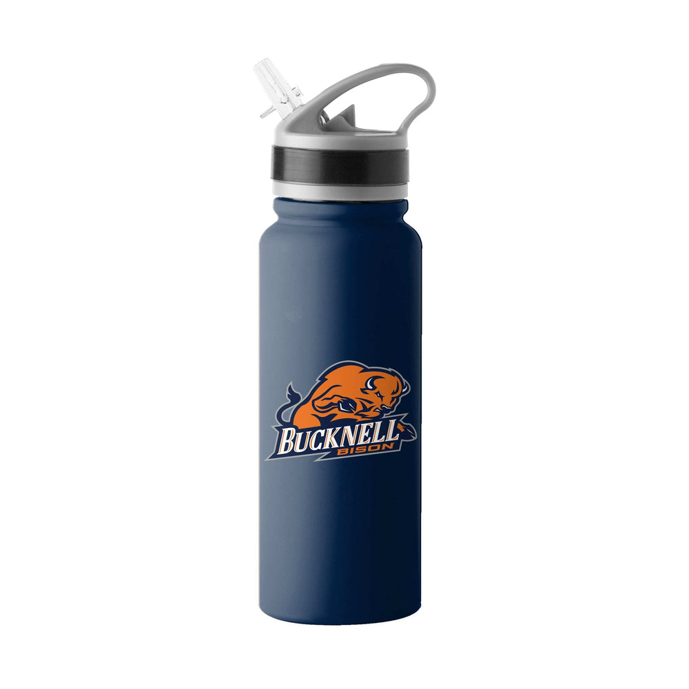 Bucknell U 25oz Logo Stainless Single Wall Flip Top Bottle - Logo Brands - Flyclothing LLC