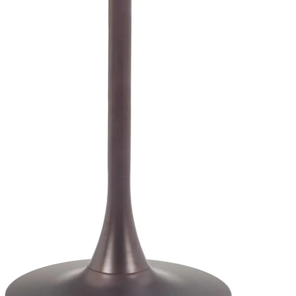 24" Black Wood and Steel Faux Terrazzo Pedestal Base Square Dining Table - Homeroots - Flyclothing LLC