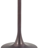 24" Black Wood and Steel Faux Terrazzo Pedestal Base Square Dining Table - Homeroots - Flyclothing LLC