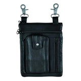 Leather Ladies Clip on Bag for Riders - Unik Just for Bikers - Flyclothing LLC