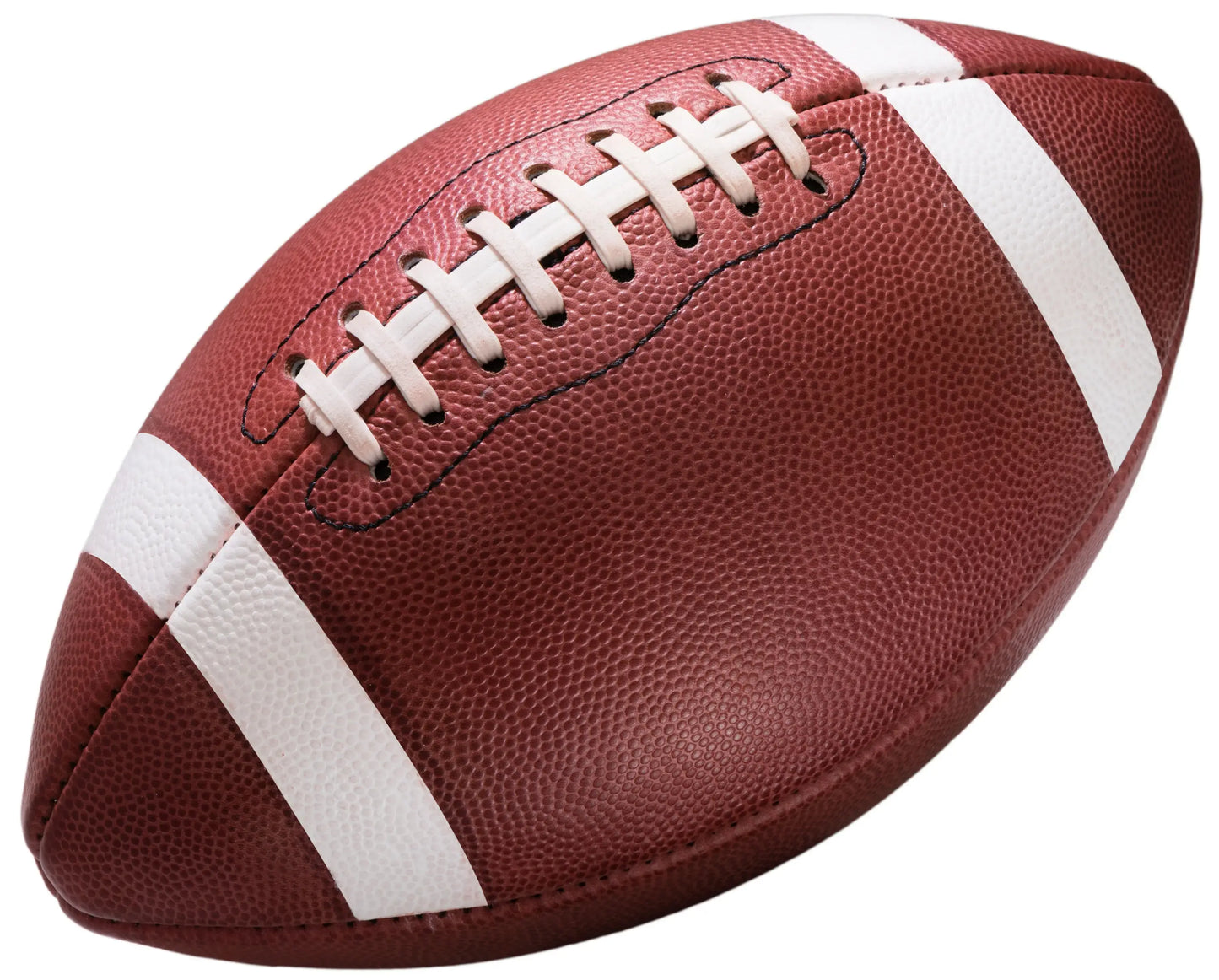 4' X 5' Brown And White Football Youthful Washable Area Rug - Homeroots - Flyclothing LLC