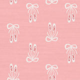 4' X 6' Ivory And Pink Ballet Slipper Youthful Washable Area Rug - Homeroots - Flyclothing LLC