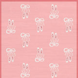 4' X 6' Ivory And Pink Ballet Slipper Youthful Washable Area Rug - Homeroots - Flyclothing LLC
