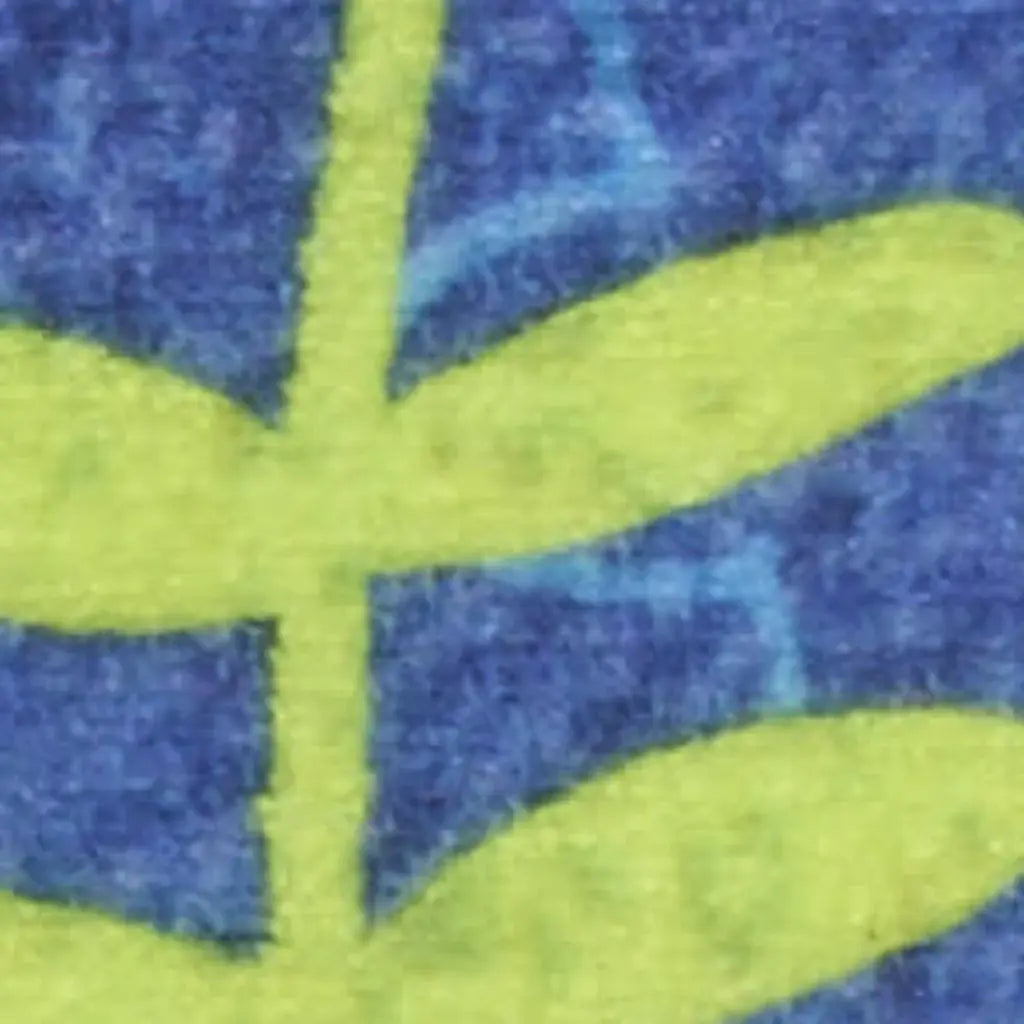 5' X 7' Blue Orange And Green Dinosaurs Youthful Washable Area Rug - Homeroots - Flyclothing LLC