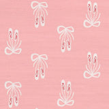 5' X 7' Pink And Ivory Bow Youthful Washable Area Rug - Homeroots - Flyclothing LLC