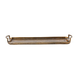 21" Antiqued Gold Aluminum Hammered Vanity Tray With Handles - HomeRoots - Flyclothing LLC