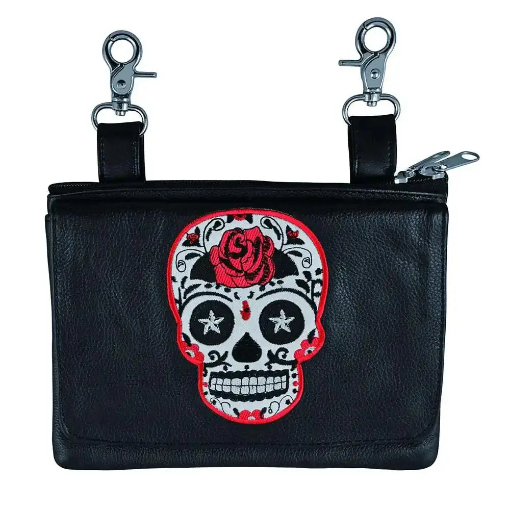 Ladies Clip on Bag - Skull Themed - Unik Just for Bikers - Flyclothing LLC