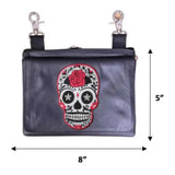 Ladies Clip on Bag - Skull Themed - Unik Just for Bikers - Flyclothing LLC