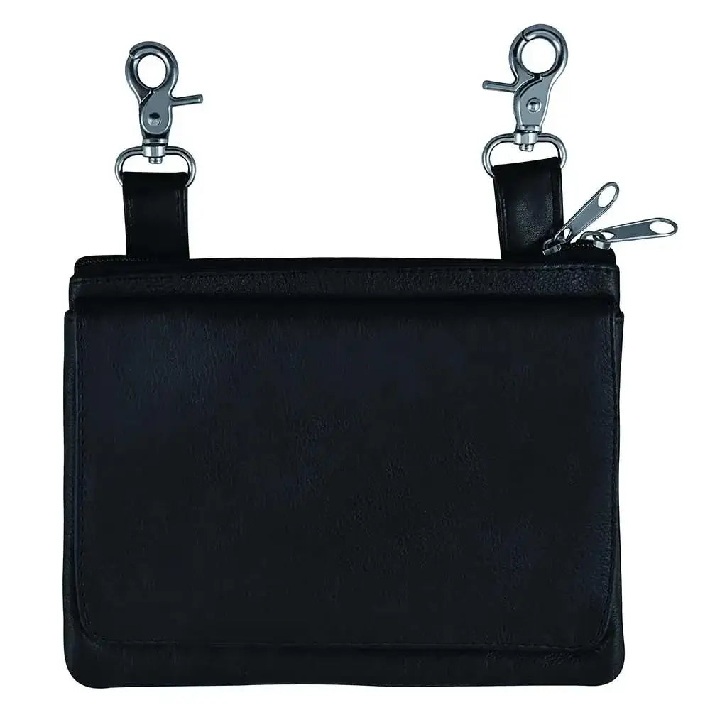 Leather Ladies Clip on Bag - Unik Just for Bikers - Flyclothing LLC