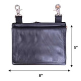 Leather Ladies Clip on Bag - Unik Just for Bikers - Flyclothing LLC