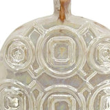 16" Cream Geometric Ceramic Bud Table Vase - Homeroots - Flyclothing LLC