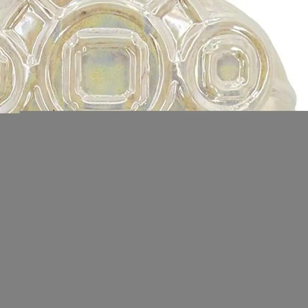 20" Cream Geometric Ceramic Bud Table Vase - Homeroots - Flyclothing LLC