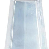 20" Blue And Opal Glass Cylinder Table Vase - Homeroots - Flyclothing LLC