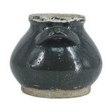7" Dark Green And Sand Terracotta Round Jug Vase - Homeroots - Flyclothing LLC