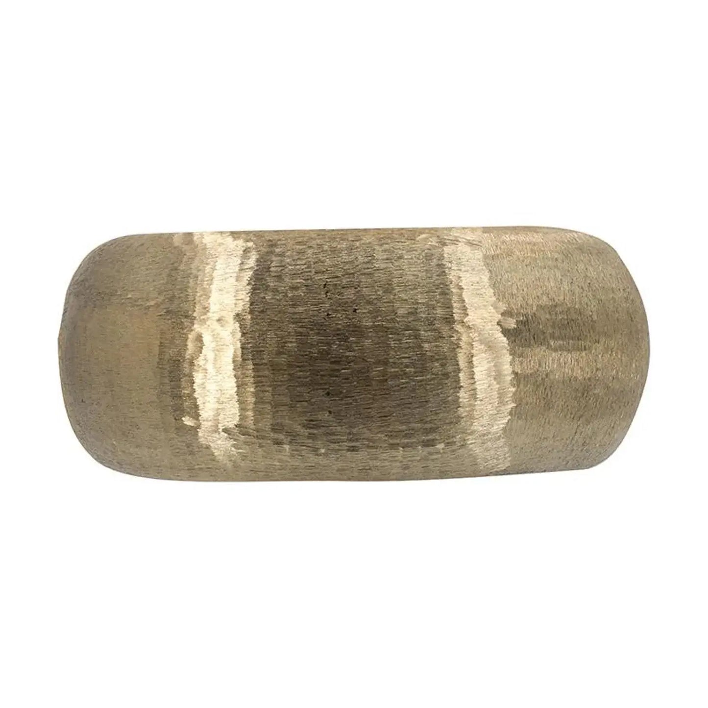 Set of Two Gold Aluminum Hammered Round Centerpiece Bowls - Homeroots - Flyclothing LLC