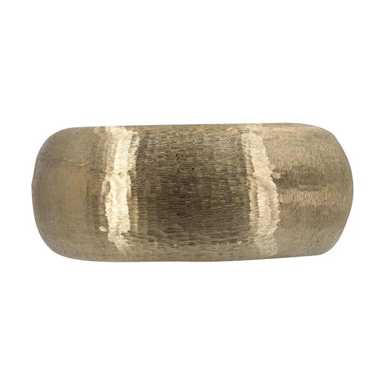 Set of Two Gold Aluminum Hammered Round Centerpiece Bowls - Homeroots - Flyclothing LLC