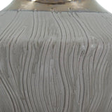 7" Bronze And Gray Ceramic Round Table Vase - Homeroots - Flyclothing LLC