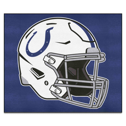 Indianapolis Colts Tailgater Rug - 5ft. x 6ft., Helmet Logo - Indianapolis Colts
