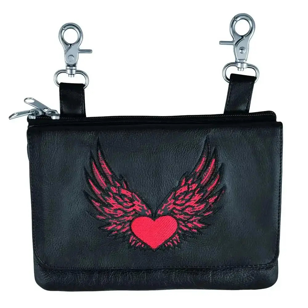 Ladies Clip on Bag for Convenient Storage - Unik Just for Bikers - Flyclothing LLC
