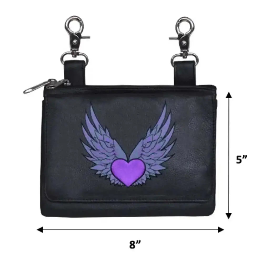Ladies Clip on Bag for Secure Attachment - Unik Just for Bikers - Flyclothing LLC
