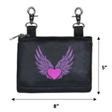 Ladies Clip on Bag with Luxurious Cowhide Leather - Unik Just for Bikers - Flyclothing LLC