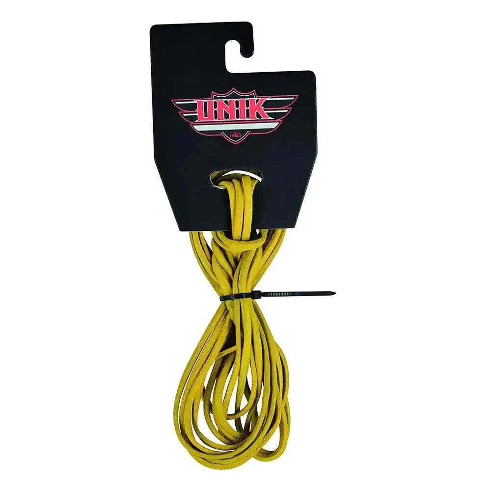 Gold Vest Laces - Unik Just for Bikers - Flyclothing LLC